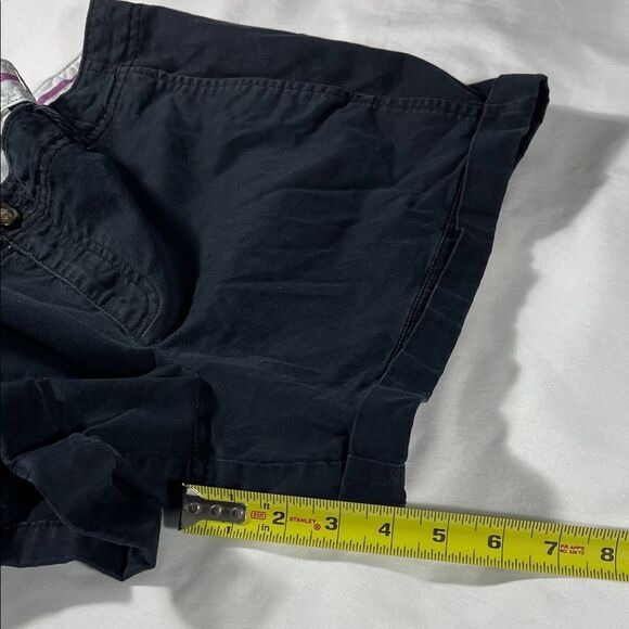 Old Navy womens black Perfect 3.5" Shorts flat front chino shorts - size 14 - Picture 8 of 9